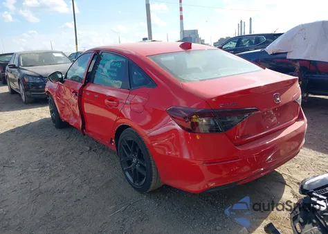 2025 Honda Civic Sport из США, поврежденный, VIN 2HGFE2F53SH534538